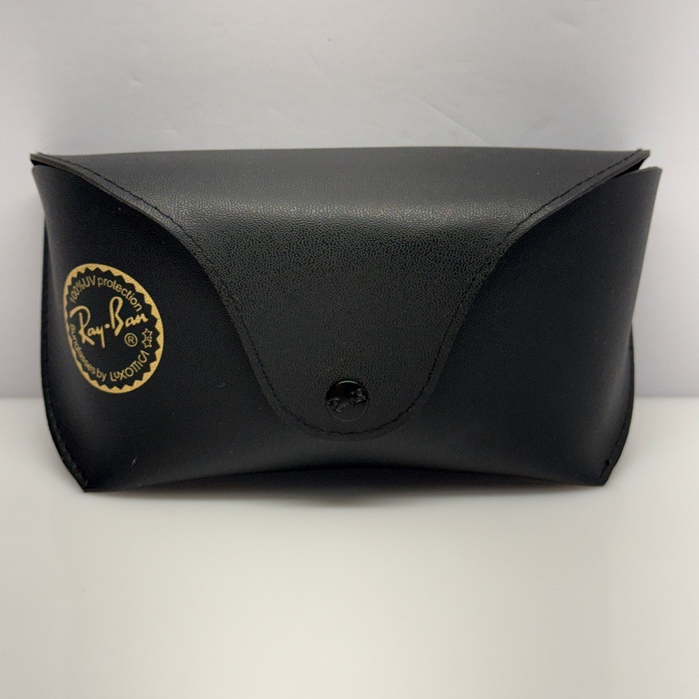 Ray-Ban Black Hard Case Faux Leather for Sunglasses *CASE ONLY*